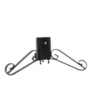 Stojaki choinkowe - Stojak choinkowy CTS -5010 25 x 12 cm czarny - miniaturka - grafika 1