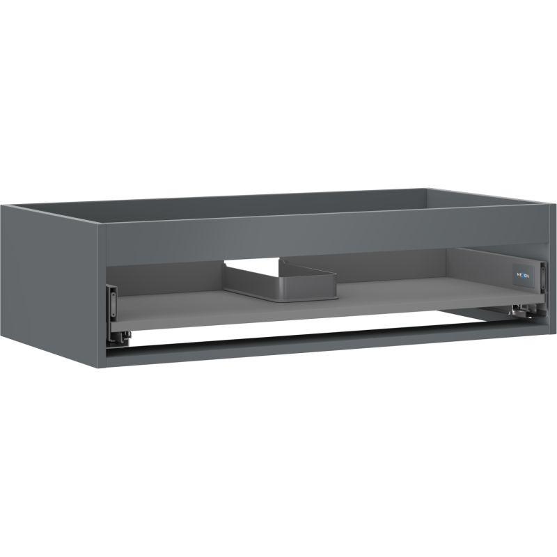 Mexen Box-A korpus szafki podumywalkowej 90 cm, 1 szuflada, grafit mat - 91AX0-0900-235-1-66