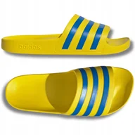 Klapki i japonki męskie - KLAPKI MĘSKIE SPORTOWE BASENOWE ADIDAS ADILETTE LEKKIE PO DOMU BASEN 47 - miniaturka - grafika 1