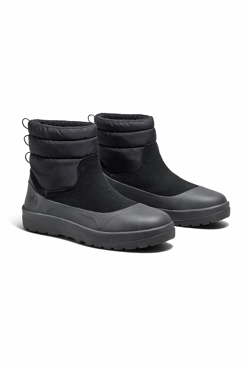 UGG ŚNIEGOWCE MĘSKIE CZARNE ZE SKÓRY NATURALNEJ WSUWANE 44 I3A