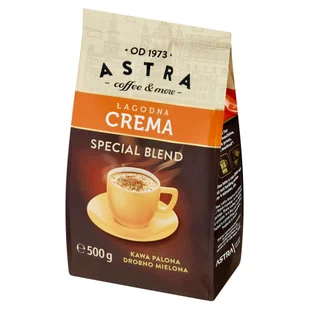 Astra Łagodna Crema 500g kawa mielona - Kawa - miniaturka - grafika 1