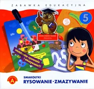 Zabawki kreatywne - Alexander Smakołyki Rysowanie Zmazywanie 5 0740 - miniaturka - grafika 1