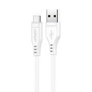 Kable USB - Acefast kabel USB - USB Typ C 1,2m, 3A biały (C3-04 white) C3-04-A-C white - miniaturka - grafika 1
