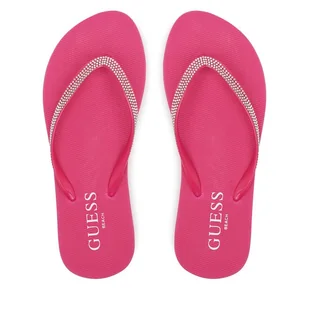 Japonki Guess E5GZ05BB00F Różowy - Klapki i japonki damskie - miniaturka - grafika 1