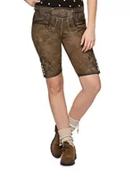 Spodnie damskie - Stockerpoint Damskie spodnie Piper skórzane, Brązowy (kamień spleciony kamień), 36 - miniaturka - grafika 1