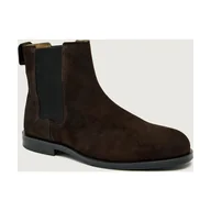 Botki męskie - Calvin Klein Sztyblety CHELSEA zamsz - miniaturka - grafika 1