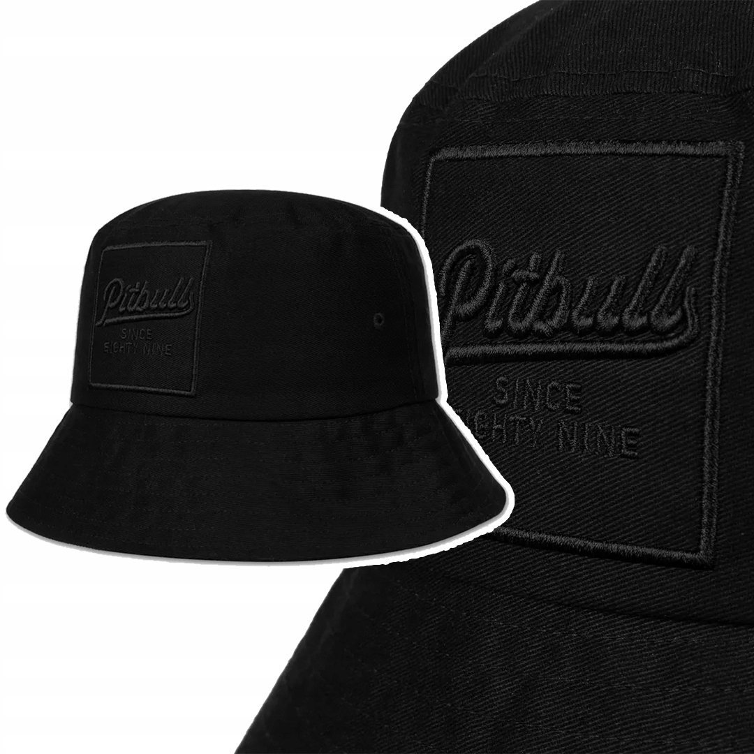Czapka Kapelusz Bucket Hat Pit Bull Seabridge Czarny R. Uniwersalny