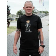 Koszulki sportowe męskie - Środowisko Miejskie T-shirt Koszulka Street Bear Black - miniaturka - grafika 1