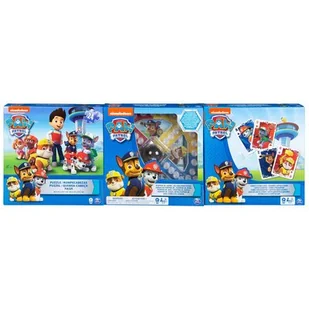 Spin Master Zestaw 3 gier Psi Patrol - Gry planszowe - miniaturka - grafika 1