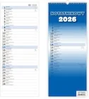 Kalendarze - Kalendarz 2026 Slim notatnikowy HELMA - miniaturka - grafika 1