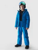 Spodnie narciarskie - Spodnie narciarskie 4F Jr 4FJWAW24TFTRM654 (kolor Niebieski) - miniaturka - grafika 1