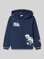 Swetry dla chłopców - Bluza rozpinana o kroju regular fit z mieszanki bawełny - miniaturka - grafika 1