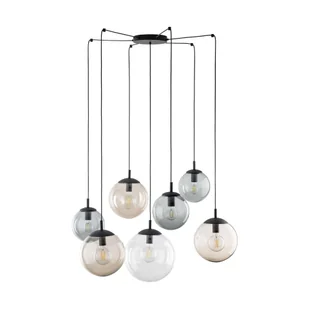 Lampa wisząca pająk z kolorowymi kloszami TK 4863 z serii ESME - Lampy sufitowe - miniaturka - grafika 1