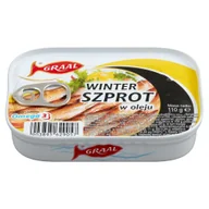 Konserwy i dania rybne - Graal SZPROT PODWĘDZANY W OLEJU WINTER EO GRAAL 110 G zakupy dla domu i biura! 40246449 - miniaturka - grafika 1