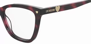 Okulary korekcyjne Love Moschino MOL593 HT8 - Okulary korekcyjne, oprawki, szkła - miniaturka - grafika 4