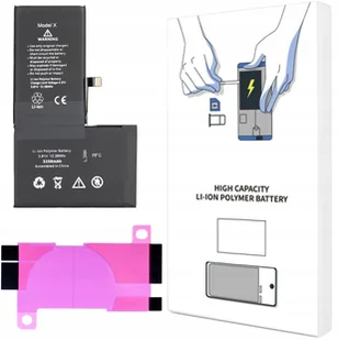 BATERIA DO iPHONE X WIĘKSZA POJEMNOŚĆ 3250 mAh ŚWIEŻA KOMPLET - Baterie do telefonów BATERIA DO iPHONE X WIĘKSZA POJEMNOŚĆ 3250 mAh ŚWIEŻA KOMPLET - Baterie do telefonów - miniaturka - grafika 1