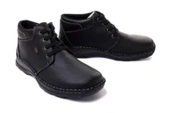 Botki męskie - RIEKER TEX 05305-00 black, trzewiki męskie - Rieker - miniaturka - grafika 1