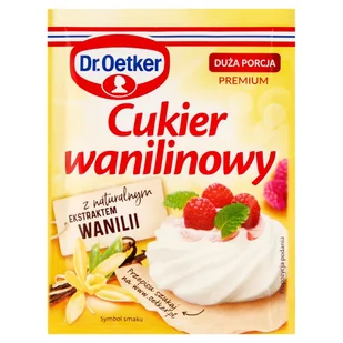 Dr. Oetker Cukier wanilinowy 16 g Dr. Oetker - Bakalie - miniaturka - grafika 1