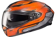 Kaski motocyklowe - HJC HELMET F70 DEATHSTROKE DC COMICS BLUE/ORANGE L - miniaturka - grafika 1