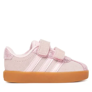 Sneakersy adidas Vl Court 3.0 Cf I JP7851 Różowy - Buty dla dziewczynek - miniaturka - grafika 1