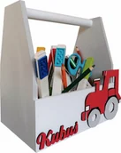 Przyborniki na biurko - Prowansalska Manufaktura Przybornik na kredki PK07 - miniaturka - grafika 1