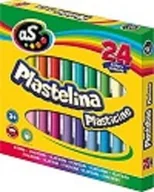 Masy plastyczne - Plastelina AS 24 kolorów - miniaturka - grafika 1