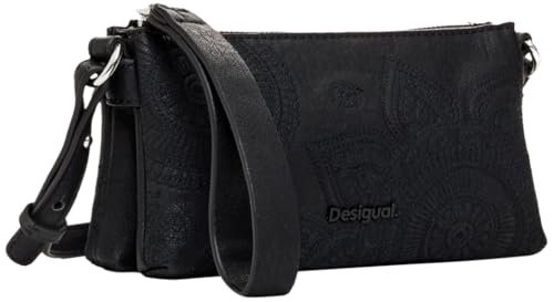 Desigual MONE_DEJAVU Dortmund Baby, Bi-Fold Portfel damski, 0, Kolor: czarny, 0