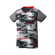 Koszulki sportowe damskie - Koszulka damska Yonex Womens Crew Neck Shirt YW0034 Gray L - miniaturka - grafika 1