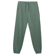 Spodnie sportowe męskie - Męskie spodnie dresowe 4F Trousers Cas M1272 Rozmiar: S / Kolor: zielony - miniaturka - grafika 1