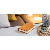 Noże stołowe - Pomarańczowa lampka stołowa LED w kształcie książki Gingko Booklight - miniaturka - grafika 1