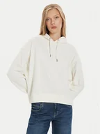 Bluzy damskie - Lee Bluza Essential 112341539 Écru Relaxed Fit - miniaturka - grafika 1