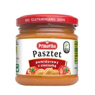 Pasty warzywne - Primavika Pasztet pomidorowy z cieciorką 160 g - miniaturka - grafika 1