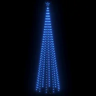 Oświetlenie świąteczne - vidaXL Ozdoba świąteczna w kształcie choinki, 400 LED, 100x360 cm vidaXL - miniaturka - grafika 1