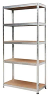 Skrzynki i torby narzędziowe - awtools regał 5 półek 180x90x40 nośność 200kg / 4.0mm - wciskany szybki montaż - miniaturka - grafika 1