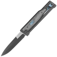 Noże - Nóż grawitacyjny OTF Reate EXO 2.0 D/E Black PVD Titanium / Black Micarta, Black PVD Elmax (EXO BLK.PVD.DE.BKM) - miniaturka - grafika 1