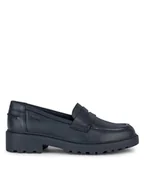 Buty dla dziewczynek - Geox Półbuty J Casey Girl J3620C 00043 C9999 M Czarny - miniaturka - grafika 1
