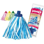 Miotły, szufle, mopy - York Końcówka Mop syntetyczna color - miniaturka - grafika 1
