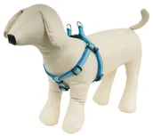 Szelki dla psów - Szelki dla psa Trend Stripe 70-90cm Niebieski 25mm - miniaturka - grafika 1