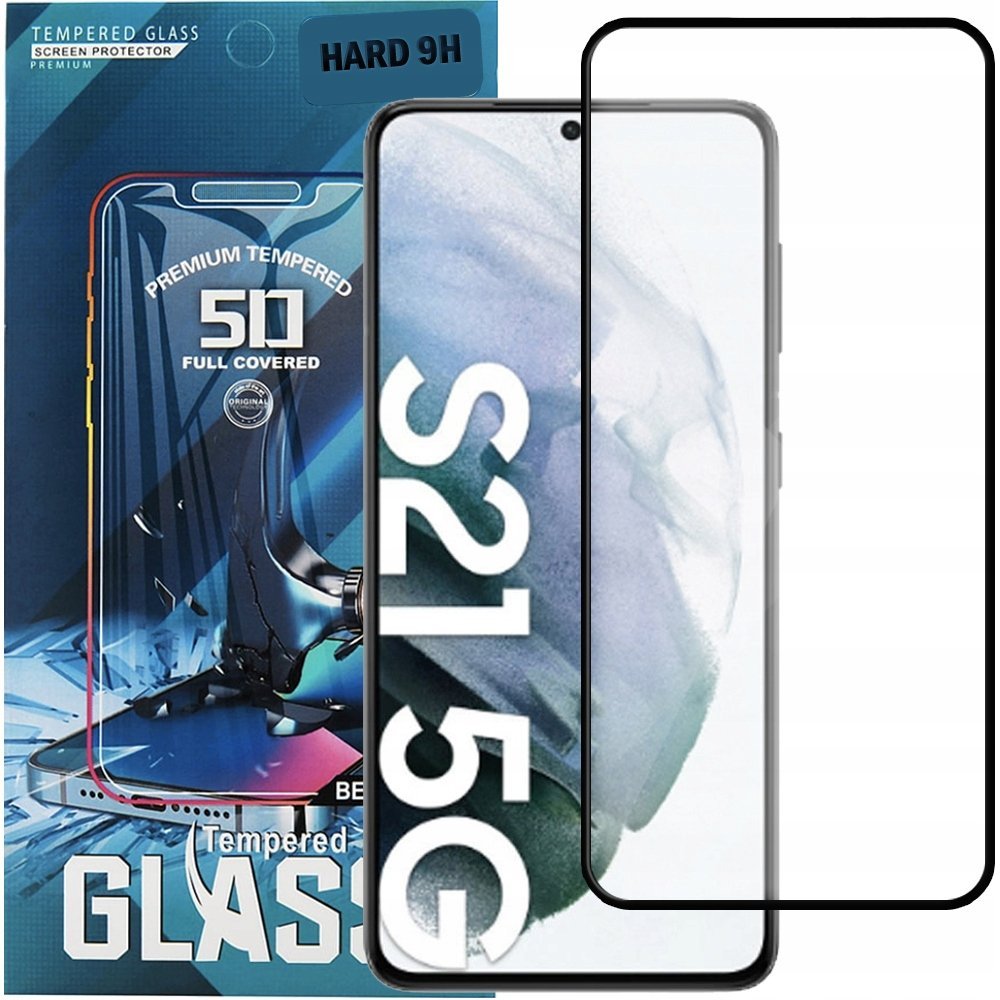 Szkło Hartowane do Samsung Galaxy S21 (na cały ekran, pełne 5D, 9H)