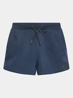 Spodenki damskie - 4F Szorty sportowe 4FJSS23TSHOM048 Granatowy Regular Fit - miniaturka - grafika 1