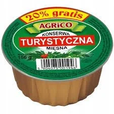 AGRICO 156G KONSERWA TURYSTYCZNA - Pasztet i przetwory mięsne - miniaturka - grafika 1