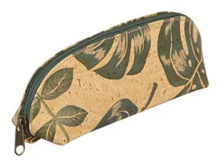 Clairefontaine 420014C Piórnik korkowy certyfikat wegański 16 x 5 x 6cm 1 szt. wzór w palmy saszetka na przybory na długopisy i ołówki - Piórniki - miniaturka - grafika 1