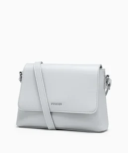 PUCCINI Torebka casualowa na pasku szara - Torebki damskie - miniaturka - grafika 1