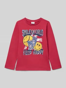 Bluzka z długim rękawem o kroju regular fit z mieszanki dżerseju i bawełny - Koszulki dla chłopców - miniaturka - grafika 1