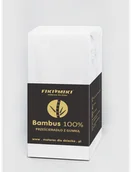 Prześcieradła dla dzieci - Fiki Miki Prześcieradło bambusowe 90x40 białe - miniaturka - grafika 1