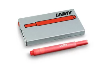 Lamy Naboje atramentowe T10 5 szt. czerwony VT1602076 - Naboje i atramenty - miniaturka - grafika 1