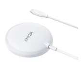 Ładowarki do telefonów - Anker PowerWave Magnetic Pad biały - miniaturka - grafika 1