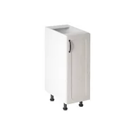 Szafki kuchenne - Szafka Dolna Stojąca 1 Drzwi D30 Prawa Royal Gała Meble Sosna Nordycka, Biały - miniaturka - grafika 1