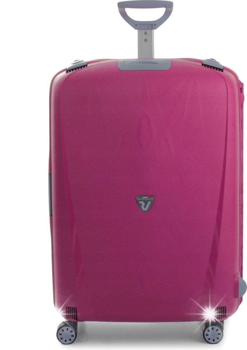 Walizka duża Roncato Light 75 cm - różowa