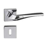 Klamki - DOMINO Klamka ADEL-QR slim M6 chrom BB - miniaturka - grafika 1